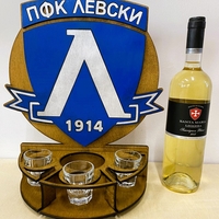 Тематичен дървен мини бар - Левски