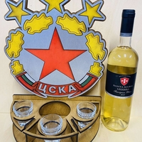 Тематичен дървен мини бар  - цска