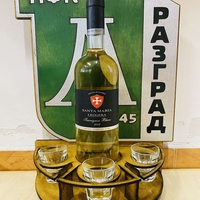 Тематичен мини бар за бутилка алкохол- Лудогорец