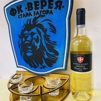 Тематичен мини бар за бутилка алкохол- Верея