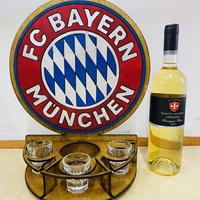 Тематичен дървен мини бар - Bayern München