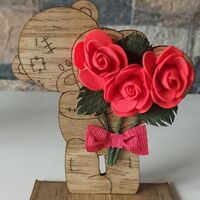 ДЪРВЕНО МЕЧЕНЦЕ ЗА ДЕКОРАЦИЯ