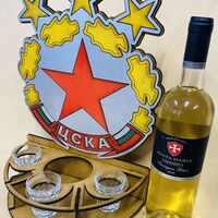Тематичен дървен мини бар  - цска