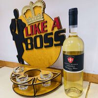 ТЕМАТИЧЕН ДЪРВЕН МИНИ БАР - LIKE A BOSS