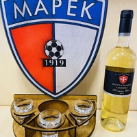Тематичен мини бар за бутилка алкохол- Марек