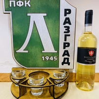 Тематичен мини бар за бутилка алкохол- Лудогорец