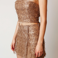 GOLDA BLACK MINISKIRT AND TOP
