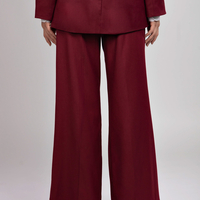 AMARA BURGUNDY CO-ORD SET