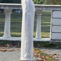 WHITE PEARL SATIN CO-ORD SET