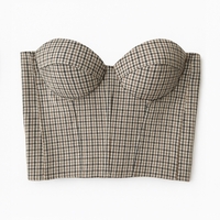 NESSA CHECKED CORSET