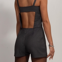 MORAN GREY JUMPSUIT