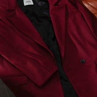AMARA BURGUNDY BLAZER