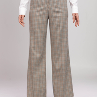 AYLA CHECKED TROUSERS