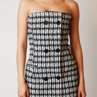 NAOMI TWEED DRESS