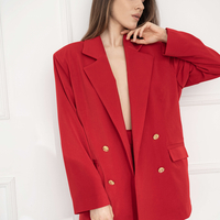 RUBY RED BLAZER