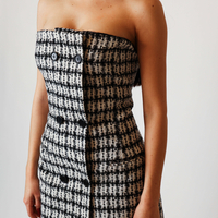 NAOMI TWEED DRESS