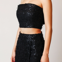 GOLDA BLACK MINISKIRT AND TOP