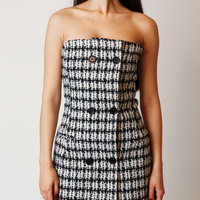 NAOMI TWEED DRESS