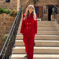 RUBY RED CO-ORD SET
