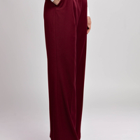 AMARA BURGUNDY TROUSERS