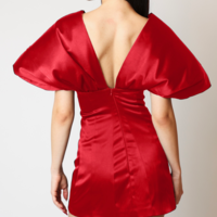 REBECCA RED DRESS