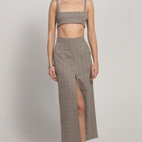 AYLA CHECKED CO-ORD SET