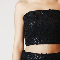 GOLDA BLACK MINISKIRT AND TOP
