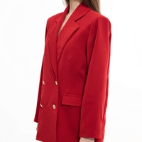RUBY RED BLAZER