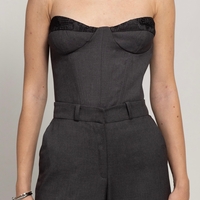 NESSA GREY CORSET