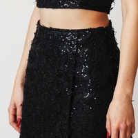 GOLDA BLACK MINISKIRT