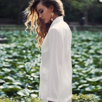 WHITE PEARL SATIN CO-ORD SET