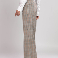AYLA CHECKED TROUSERS
