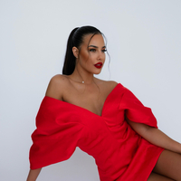 REBECCA RED DRESS
