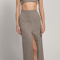 AYLA CHECKED CO-ORD SET