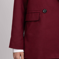 AMARA BURGUNDY BLAZER