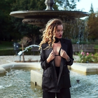 BLACK PEARL SATIN CO-ORD SET
