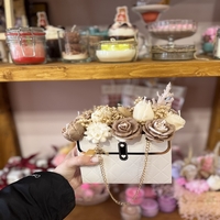 Ръчно изработен аранжиран букет от ароматни свещи – 