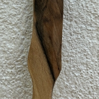 Комплект от дървени нож и лъжица