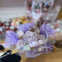 Ръчно изработен аранжиран букет от ароматни свещи – 