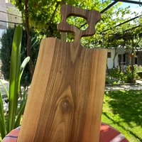 Дървена дъска за рязане от орех