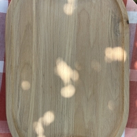 Дървен поднос с дръжки