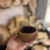 Дървена купичка орех