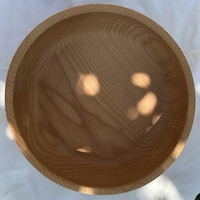 Ръчно изработена дървена купа от бук