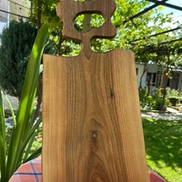 Дървена дъска за рязане от орех