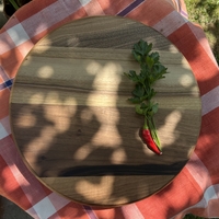 Дървено въртящо плато - малко