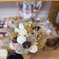 Луксозен аранжиран букет от ароматни свещи – 