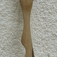 Комплект от дървени нож и лъжица