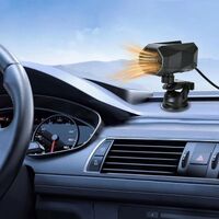 Автомобилна печка и вентилатор 12V, 150W – Духалка за кола с въртяща стойка 360°