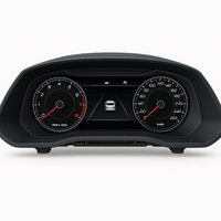 Дигитален километраж за Skoda Superb MK2 (2010–2015) 12.3'' LCD Табло