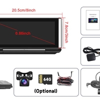 Универсална 8 ядрена Аndroid Mултимедия/Навигация 6,9inch